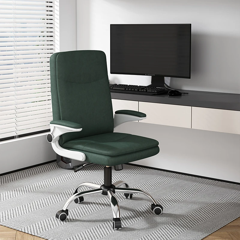 

Adjustable Armrest Swivel Executive Office Chair Wheels Handle Roller Work Gaming Chair Lounge Fashion Silla Gamer Furniture