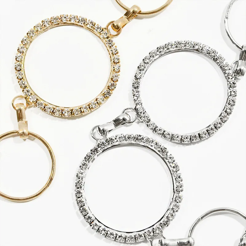 

New accessories sweet and sexy trendy women's body chain personality simple rhinestone waist chain