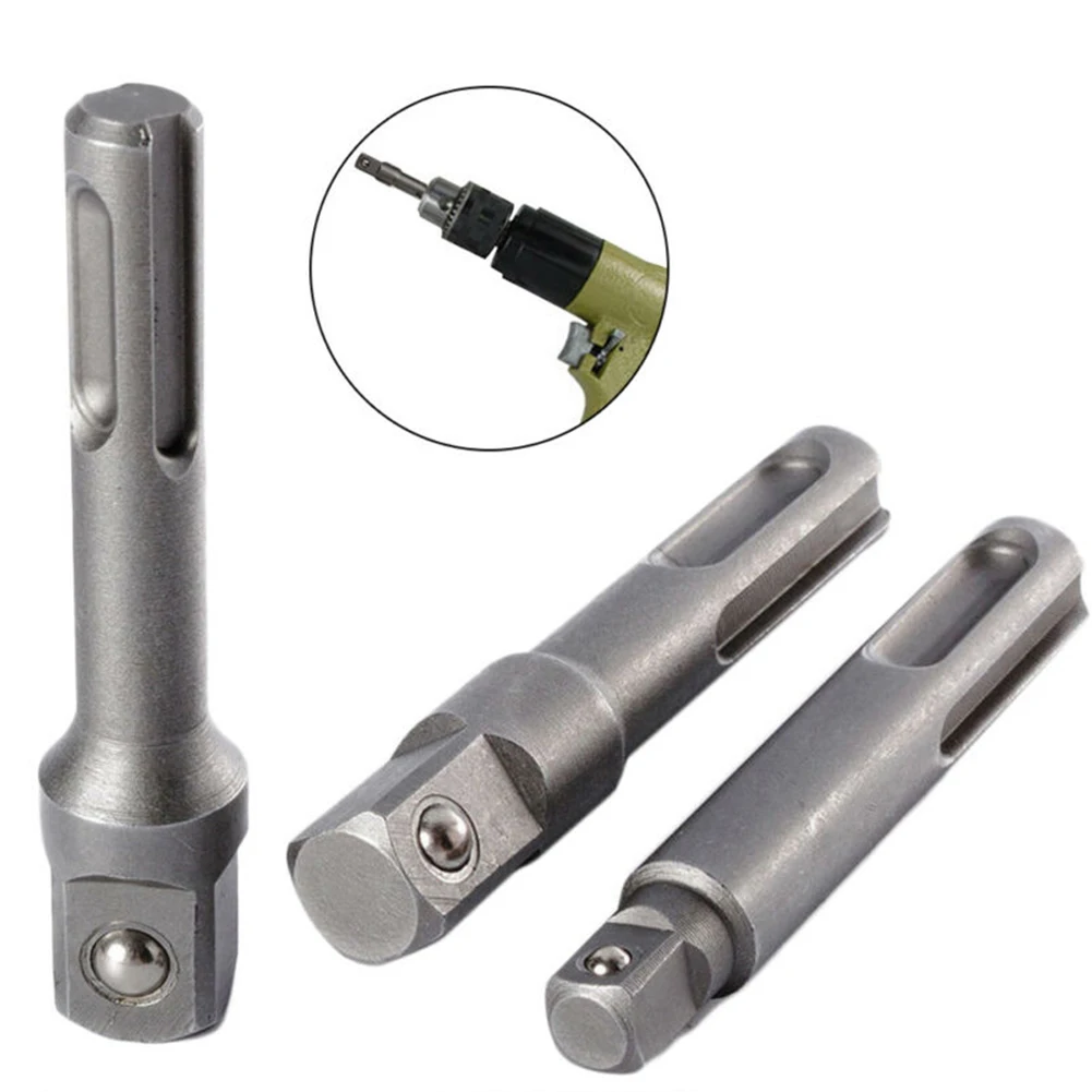

Enjoy Enhanced Performance with Our SDS Plus Shank Socket Driver Adapters 3 Piece Set for Impact Drivers and Drills