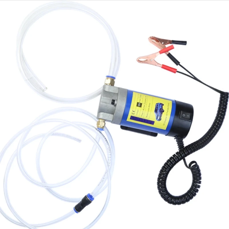 

12V Electric Scavenge Suction Transfer Change Pump Motor Oil Extractor Pump 100W 4L for Car