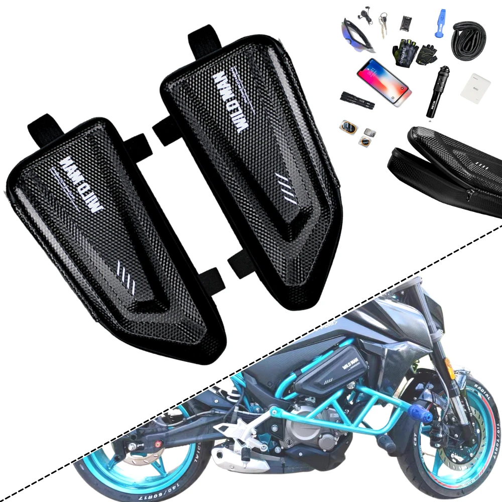 Bolsa de almacenamiento lateral para motocicleta SUZUKI GSXR L1 L2 L7 K1 K2 K3 K4 K5 K6 K7 K8 K9 K11, bolsa impermeable para equipaje, bolsa de viaje, bolsa de herramientas