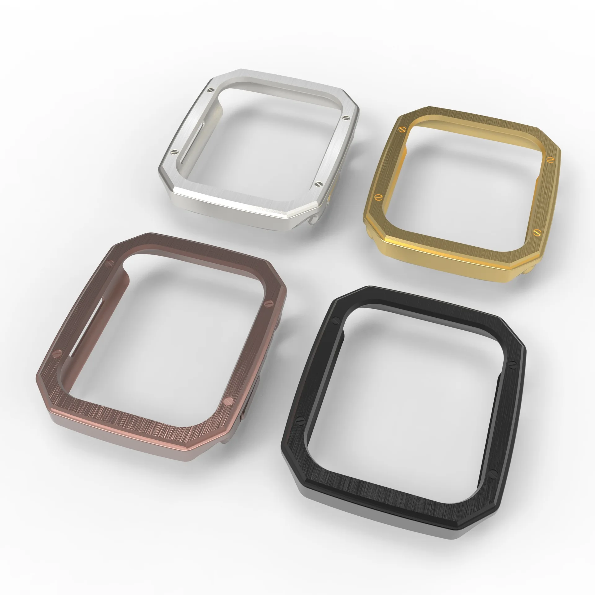 Plating Plastic Case for Apple Watch Ultra Series 8 7 49mm 41mm 45mm Bumper for iWatch 6 SE 5 4 40mm 44mm Frame Protective Cover