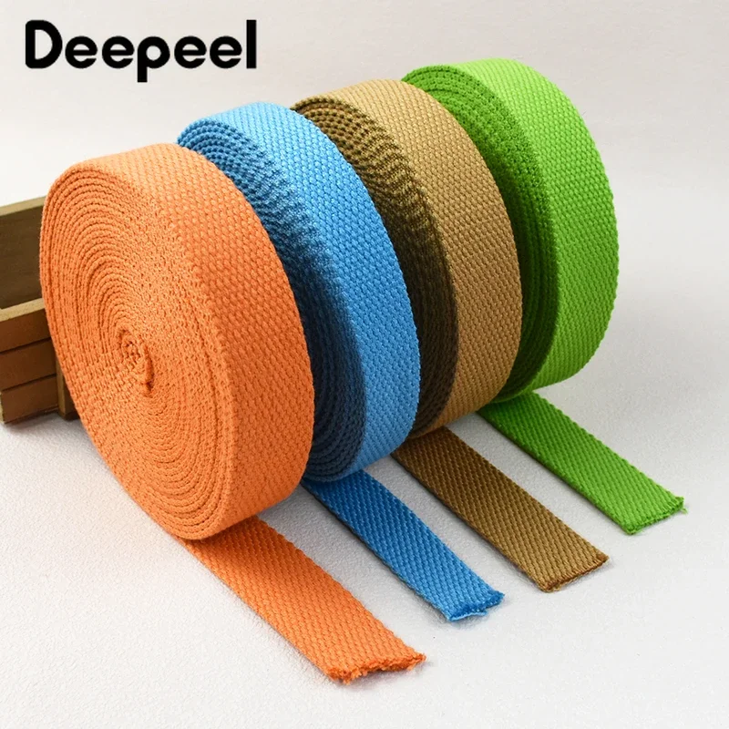 8 метров 20-50 мм хлопковая лента толщиной 2 рюкзак холст ремень для сумки швейная