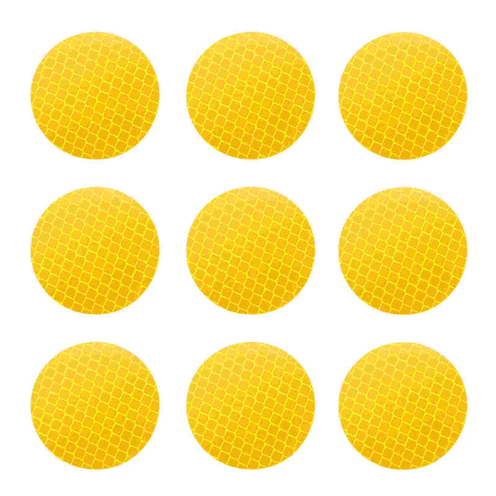 

30pcs Auto Safety Reflective Stickers Car Warning Reflective Round Decals