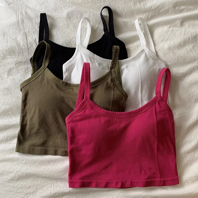 Женский укороченный топ с открытой спиной