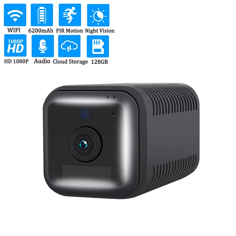 

IP-камера ESCAM G18, Full HD, 1080P, Wi-Fi, с аккумулятором