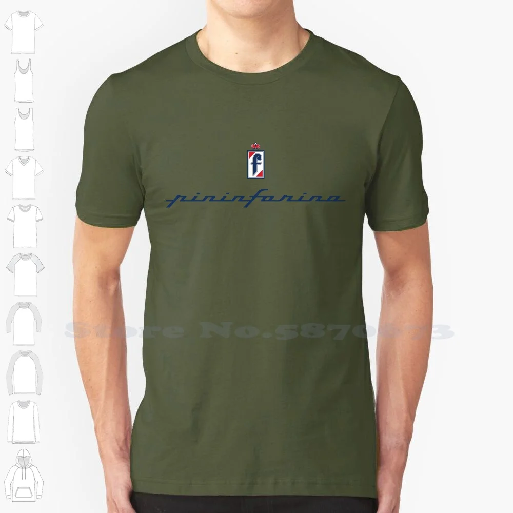 

Pininfarina Logo Brand Logo 2023 Streetwear T Shirt Top Quality Graphic Tees