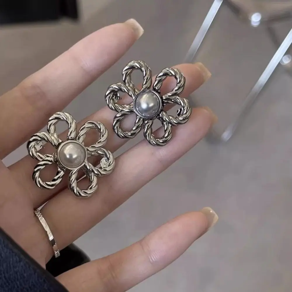 Брюки с цветочным узором из сплава застежка на пуговицы пряжка талии застежки