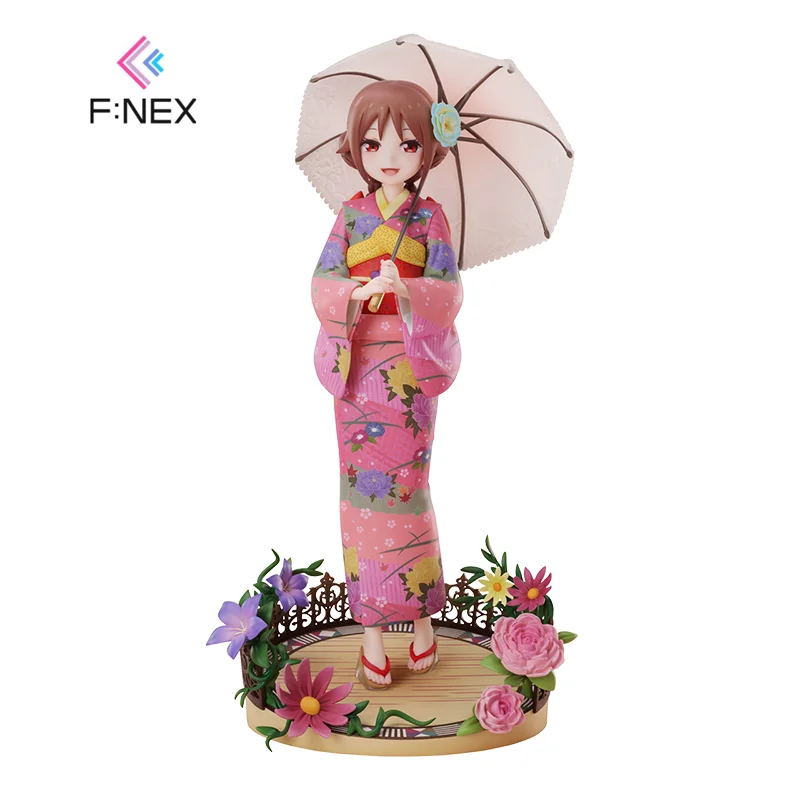 

Товары реальные 100% оригинальные 1/7 F:NEX Yuduki 24,5 см ПВХ Подлинная Коллекционная Аниме Фигурка экшн-модель игрушки Праздничные подарки