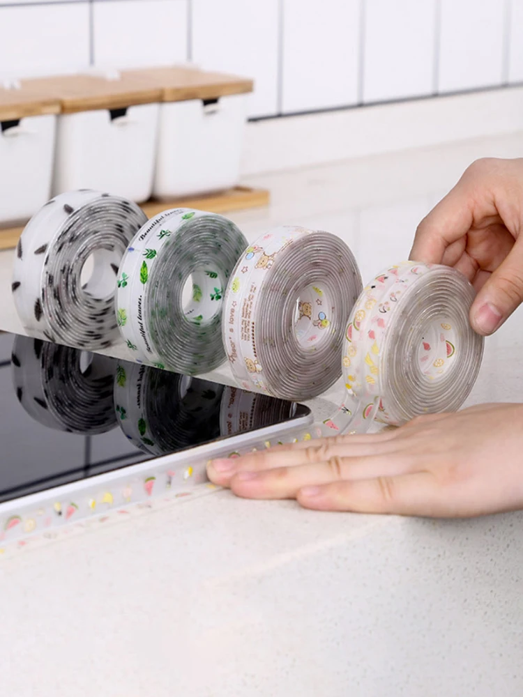 

1 шт. ремонтная лента, водонепроницаемая акриловая не оставляющая следов клейкая маслостойкая устойчивая к плесени наклейка для кухни и ван...