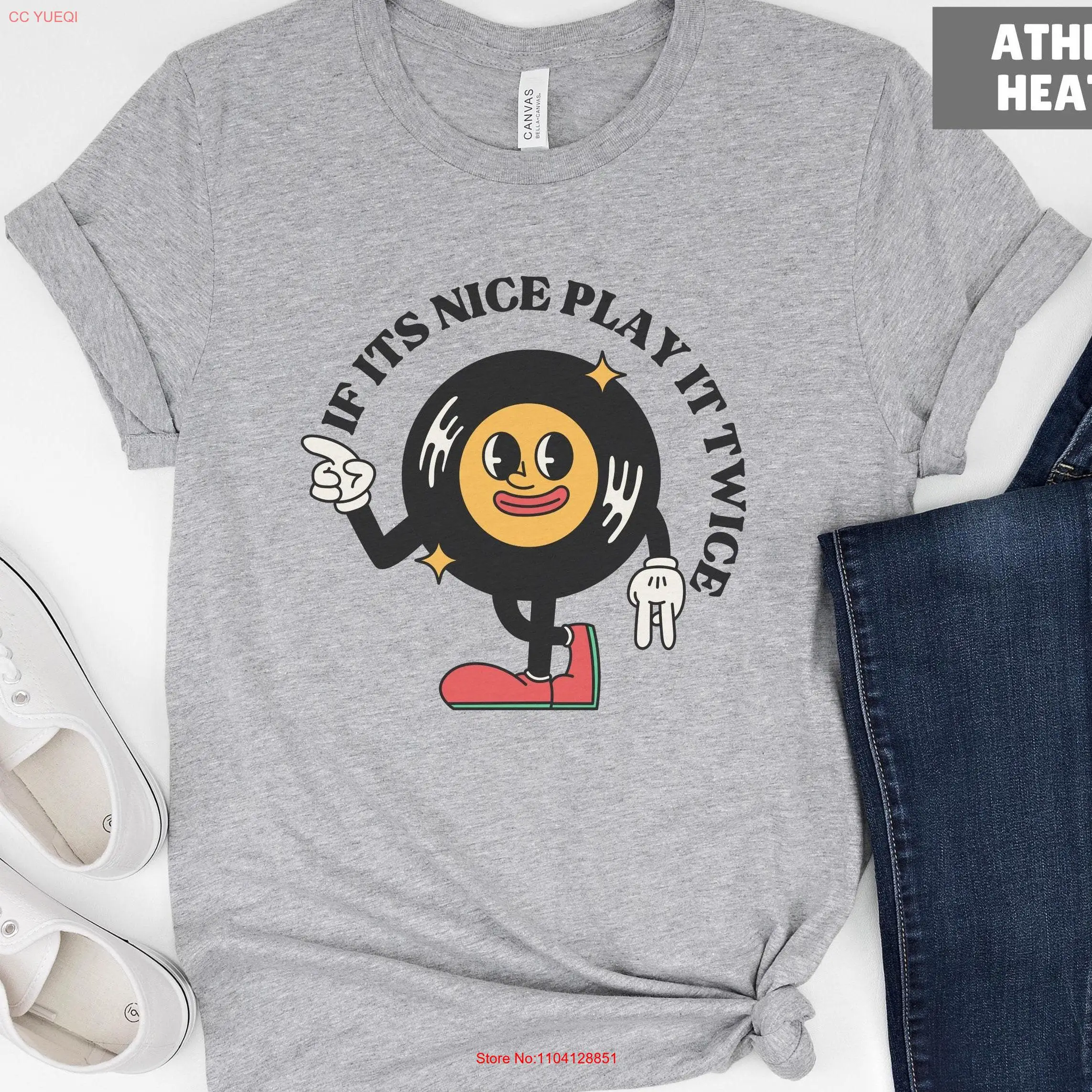 Винтажная виниловая футболка Если хорошие игры дважды аудиофильские подарки