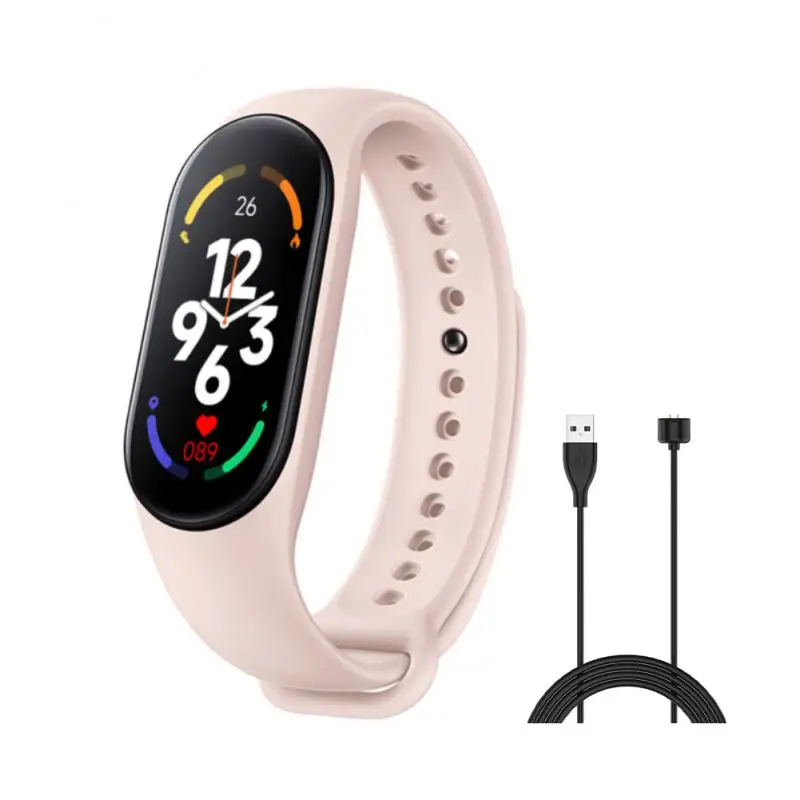 

Fitness Tracker Hd Large Screen M7 Smart Watch Blood Pressure Smartwatch Smart Bracelet For Phones Ip67 Waterproof