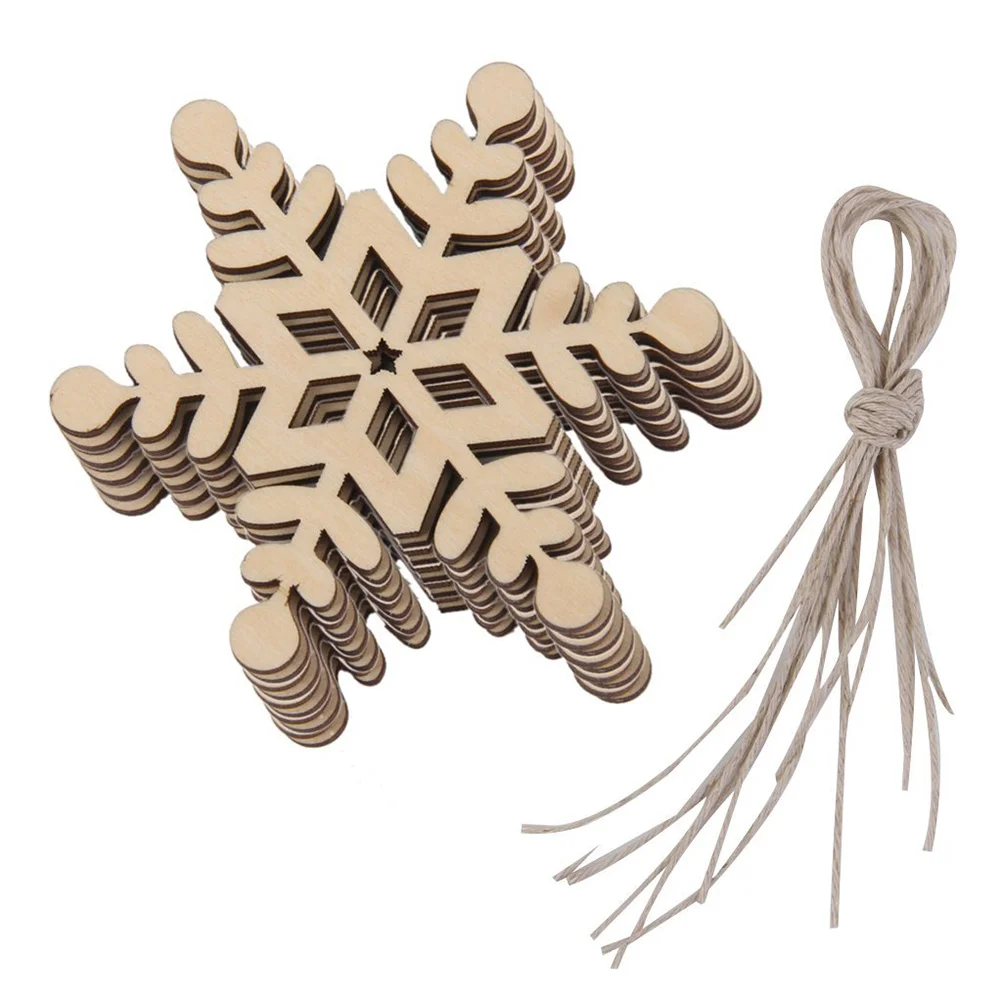 Christmas Festival Xmas Party for Party Pendant Hanging Decoration Hanging Ornament Unique Snowflake Hanging Pendant 10Pc  - buy with discount