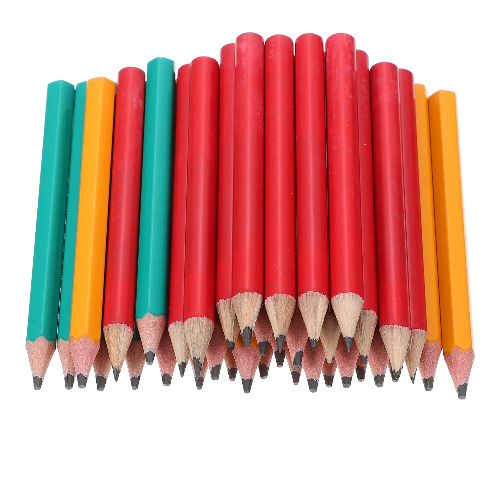 

Pencilskids Short Bulk Half Minipainting Erasercolored Students Wood School Pocketfatstationery Writing Design Easy Grip