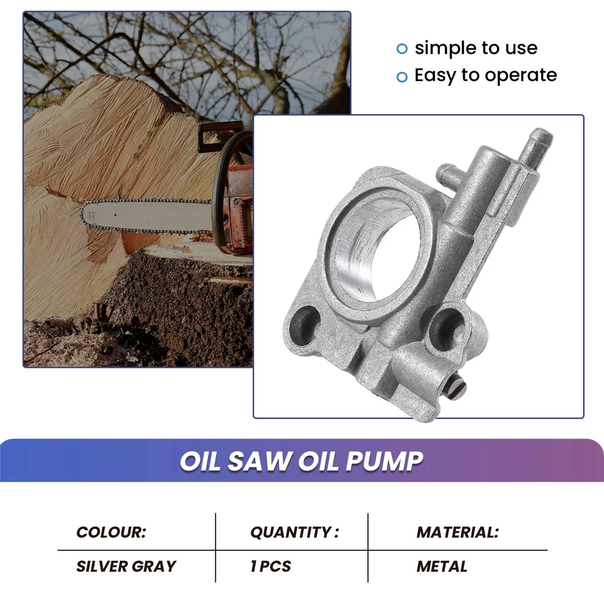Масляный насос для эхо CS-350 CS350 CS2600 детали цепной пилы CHIANSAW