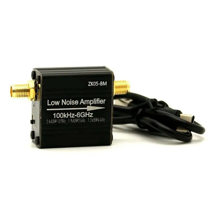 Фото Модуль усилителя мощности RF LNA 100 кГц-6 ГГц/10 ГГц, 20 дБ, с высоким коэффициентом усиления, малошумящий усилитель LNA ZK05-BM-A79U №1