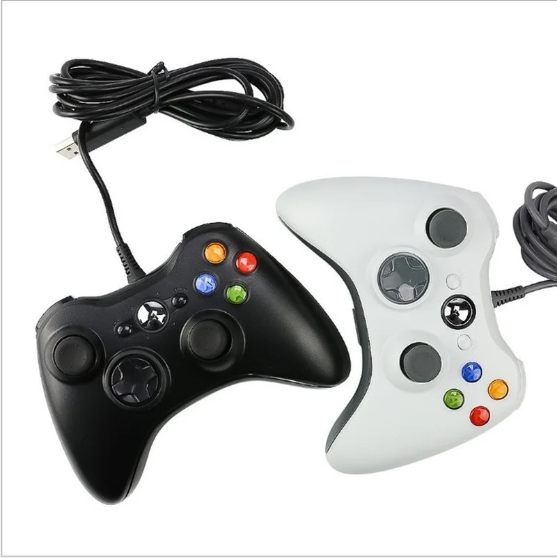 

USB Wired Vibration Gamepad Joystick for PC Controller for Windows 7 / 8 / 10 Not for Xbox 360 Joypad with High Quality