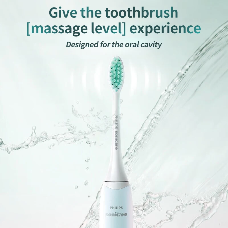 

Philips HX2422 Sonic Vibration Electric Toothbrush Rechargeable Adult 2-gear Mode USB Charging 2Min Timer Soft Bristles Waterpro