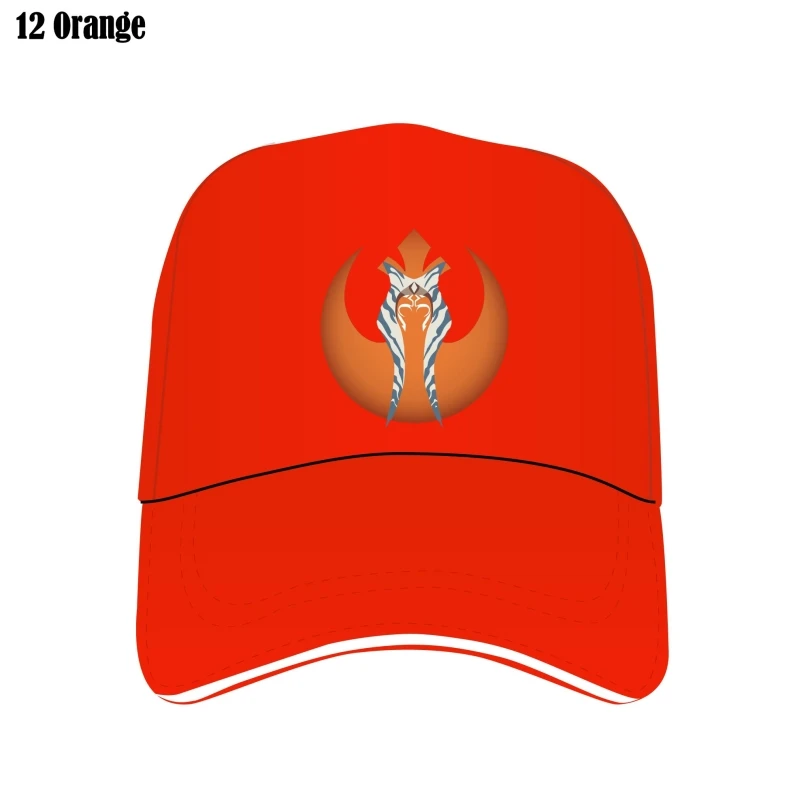 

Bill Hats For Men Rebel Ahsoka 100% Cotton Bill Hat Crewneck Mesh Custom Hat One Size Funny Plus Sunscreen Flat Brim