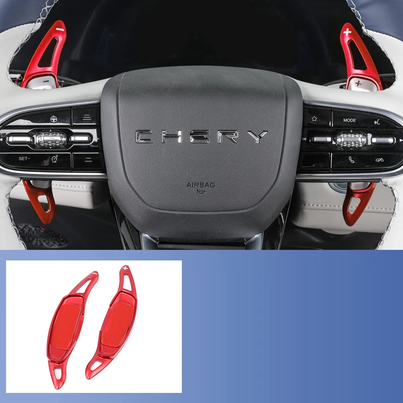 

Для Chery Arrizo 8 2022-2024, автомобильный Стайлинг, переключатели, модифицированные специальные центральные рулевые диски из сплава, раздвижные детали