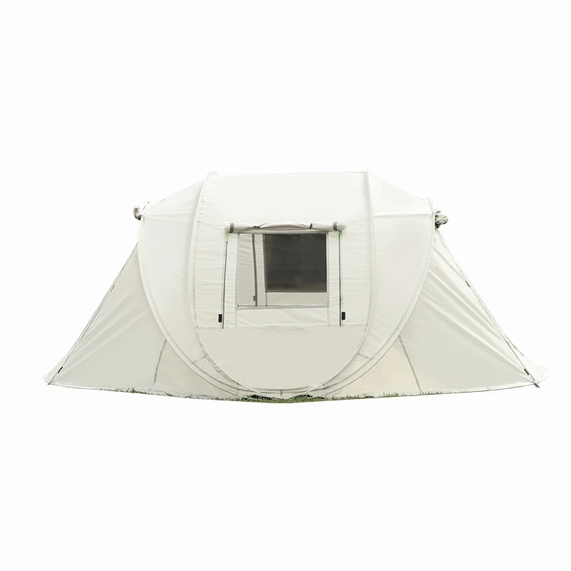 Автоматическая палатка 3-4 человек зелёная/синяя/белая