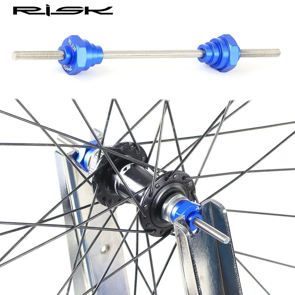 

Bicycle Accessories Cycling Bike Hub Rim Tuner Wheel Truing Stand Adapter Hub Tool Rim Tuner 20/15/12mm QR Thru Axle Adaptor