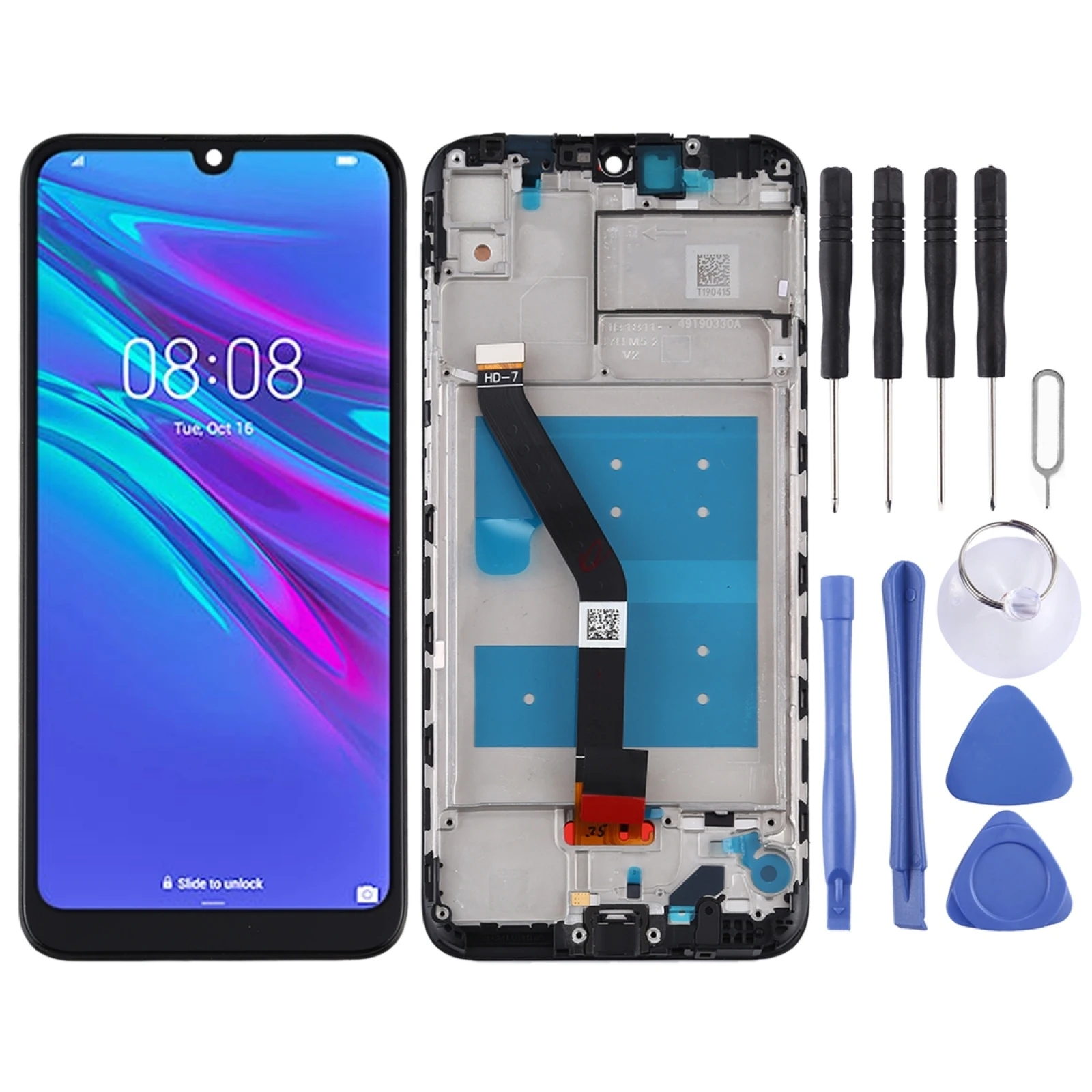 

OEM LCD Screen And Digitizer Full Assembly with Frame for Huawei Y6 (2019) / Y6 Pro (2019) / Enjoy 9e