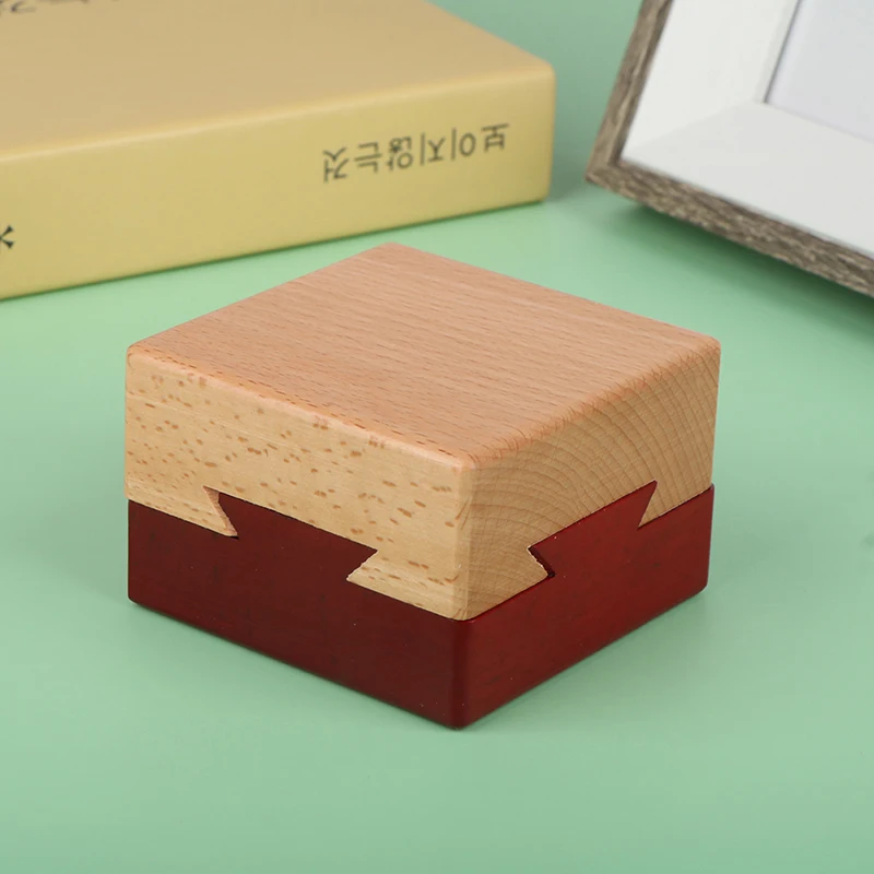 IQ Mind Puzzle Box Деревянная Волшебная Коробка Креативные Развивающие Игрушки Для