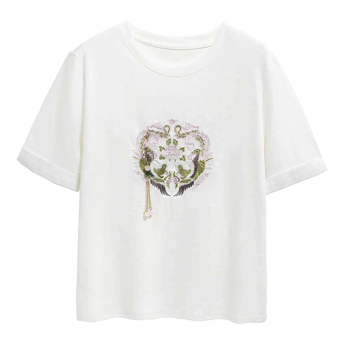 Летняя белая женская блузка с коротким рукавом рубашка модные женские блузки 2024