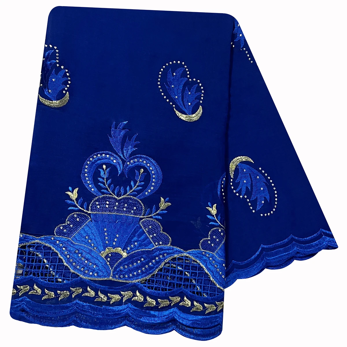 Новинка 2024 г. Лидер продаж 100% хлопок яркий Африканский женский хиджаб ажурный