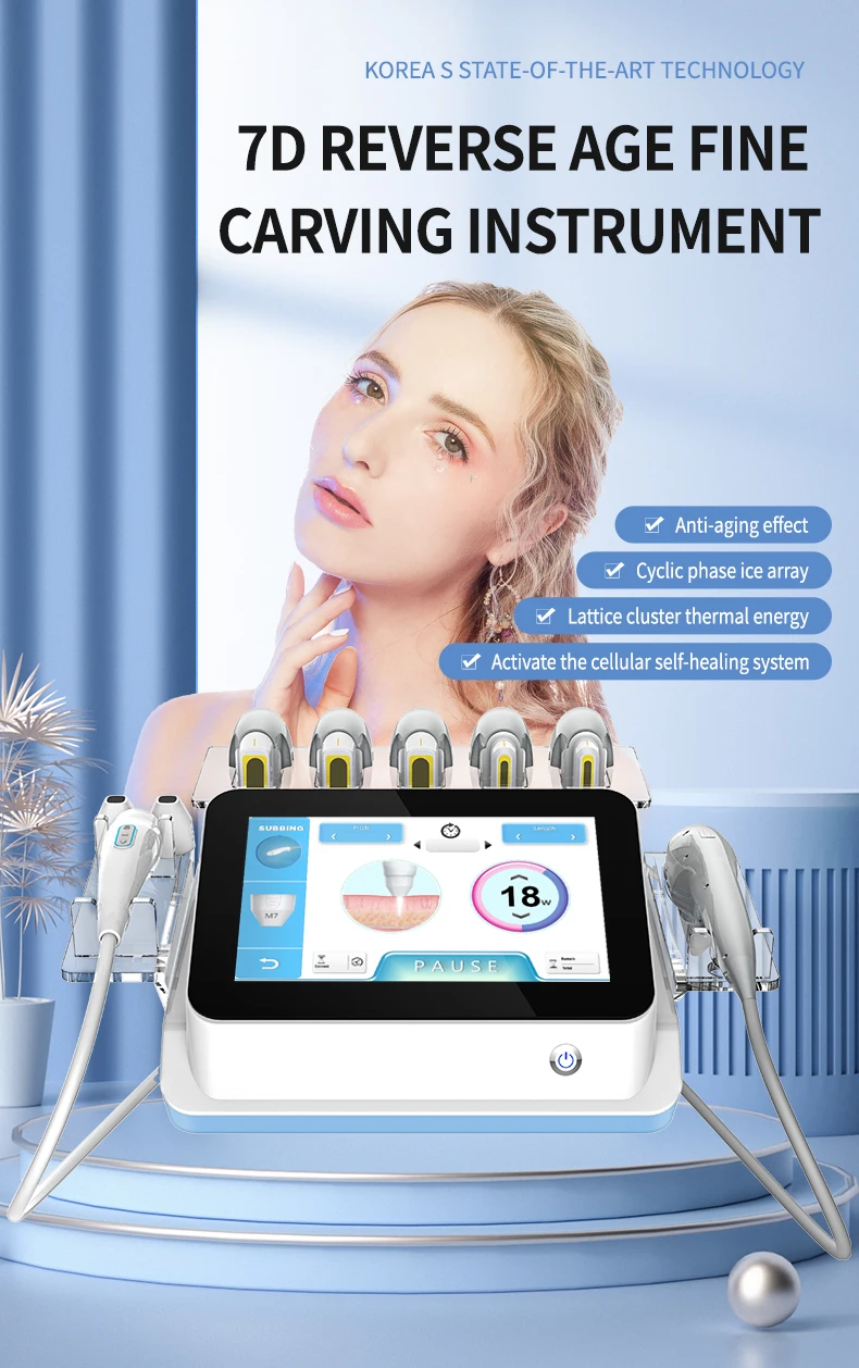

7D Beauty Salon Newest 2-in-1 Face Sculpting Sculpting & Facial Anti-aging Face Lifting Skin Care Machine