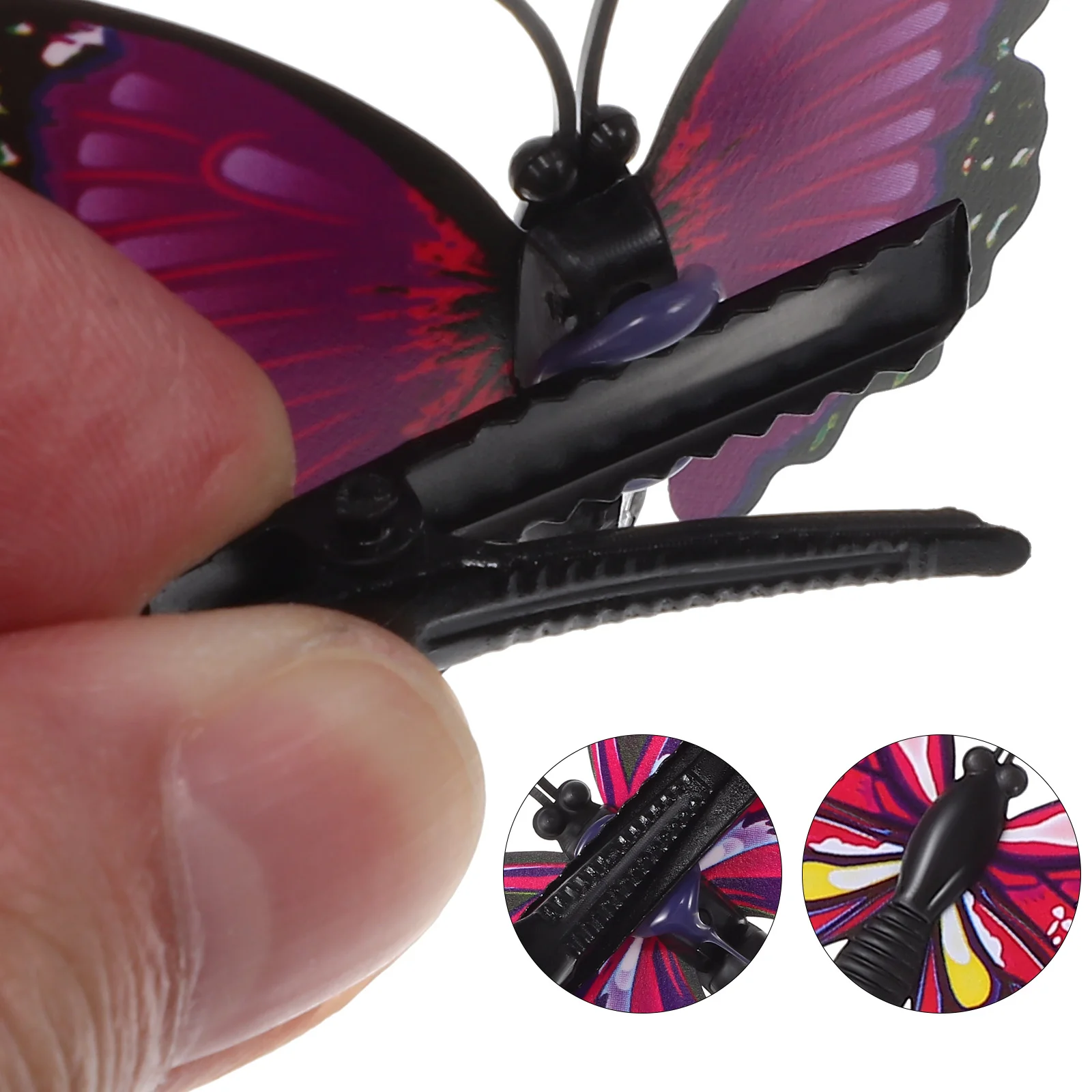 Рисунок 6 - декоративные заколки-бабочки для