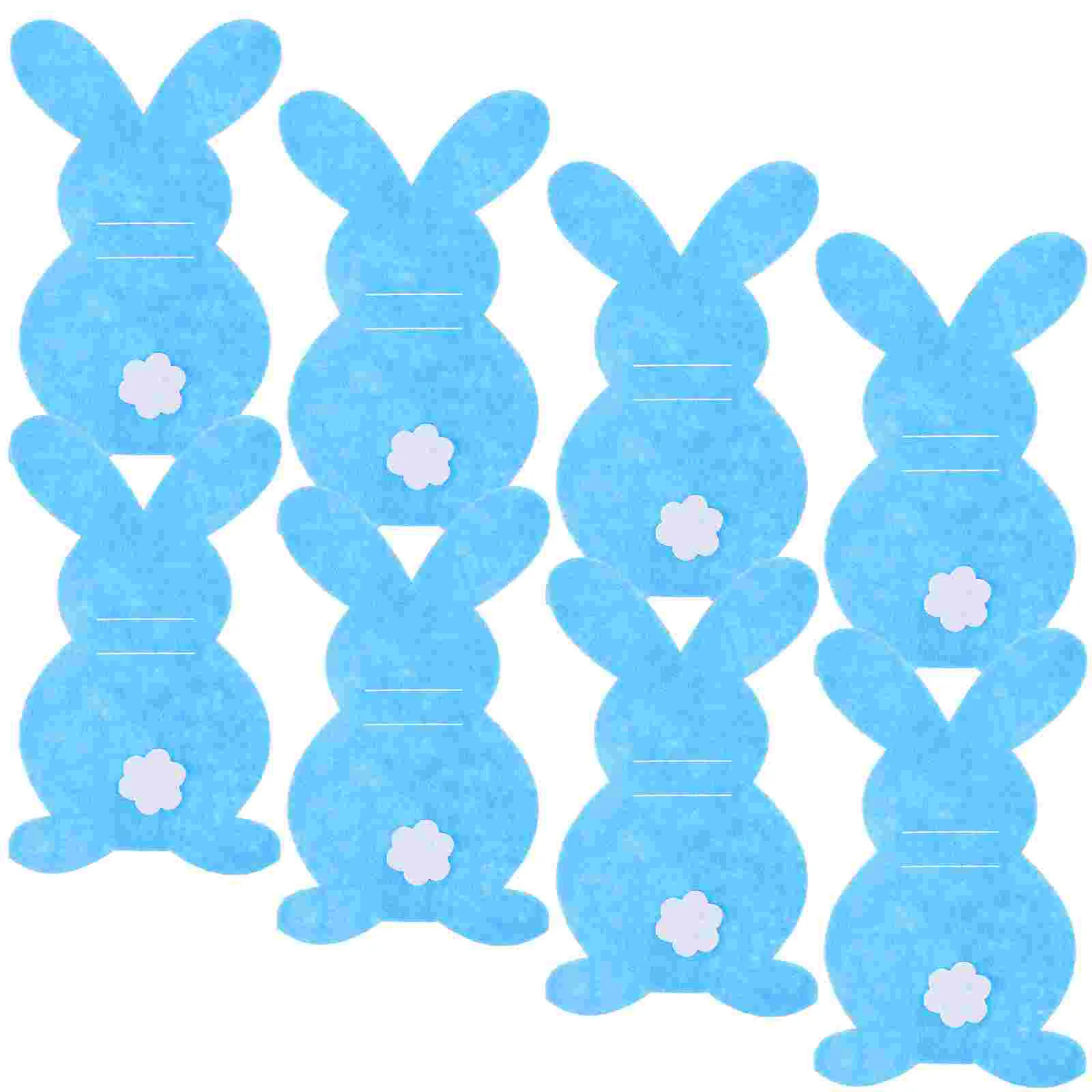 

Easter Holder Cutlery Silverware Bunny Tableware Rabbit Pouch Party Utensil Holders Fork Table Flatware Forks Decor Decoration