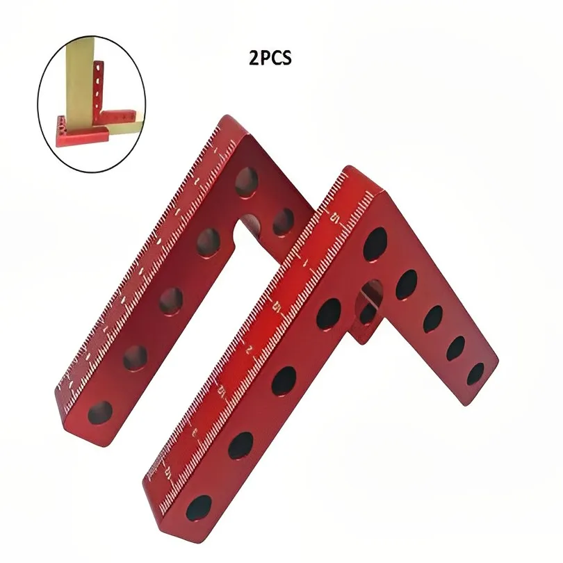 

Правый угловой блок 90 градусов позиционирующий блок для деревообработки Прямой Угловой зажим алюминиевый сплав деревообрабатывающий инст...