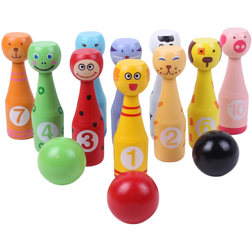 

Bowling Kids Set Gamesports Kit Children Backyardgamesfor Accessorytoss Interactive Inflatable Travel Pintoys Family Lawnparty