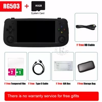 max 256gb anbernic new rg503 linux portable game console 4 95 inch oled screen mobile game player rk3566 1 8ghz support 5g wifi