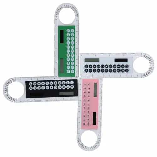 Многофункциональное увеличительное стекло 10 см ультратонкая линейка