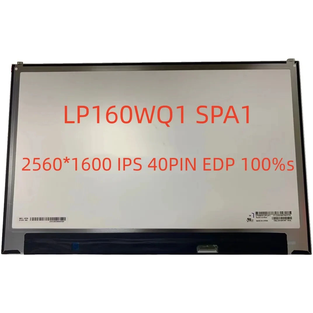 

LP160WQ1 SPA1 LP160WQ1-SPA1 для LG Gram, ЖК-дисплей, экран, матрица, замена, 16,0 дюйма, 2560*1600, IPS, 40 контактов, EDP 100% sRGB