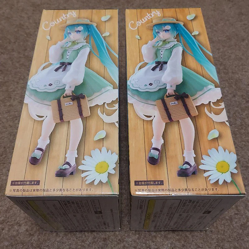 TAiTO Hatsune Miku Fashion Country ПВХ 18 см аниме фигурки модель коллекция игрушек