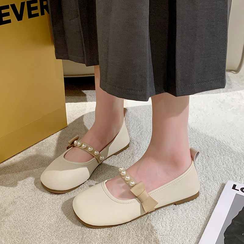 

Женские туфли, новинка 2023, женские туфли на плоской подошве с квадратным носком, мягкая подошва, женские туфли на низком каблуке