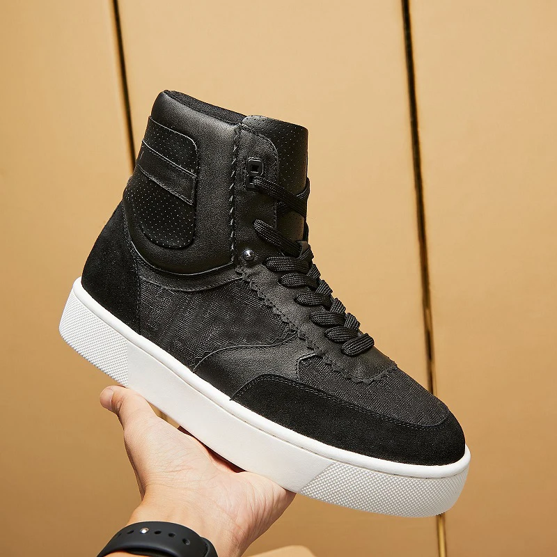 

Туфли мужские с круглым носком, модная Роскошная обувь на плоской подошве, повседневные ботинки для офиса, банкета, свадьбы, черные