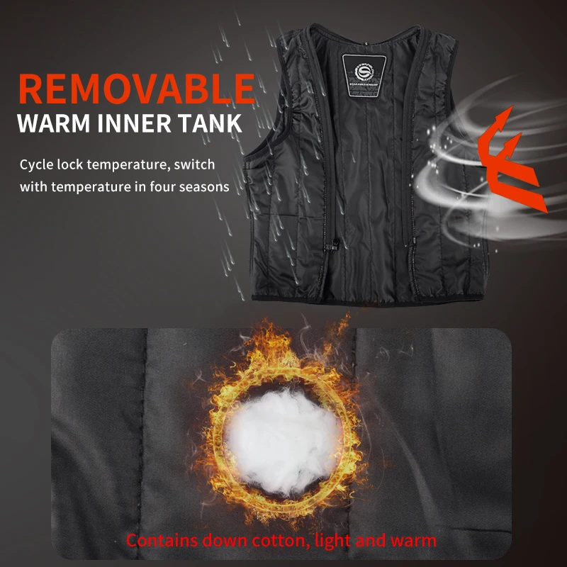 SFK Winter Warm Motorcycle Women's Riding Jacket Detachable Cotton lining Slim Fit Real Leather With CE Protective Accessories