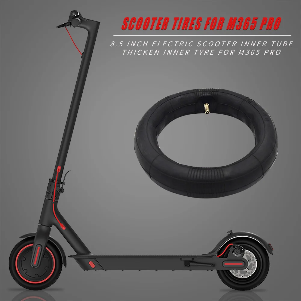 

Черная резиновая внутренняя трубка для электрического скутера, амортизирующая утолщенная пневматическая внутренняя шина, аксессуары для ...
