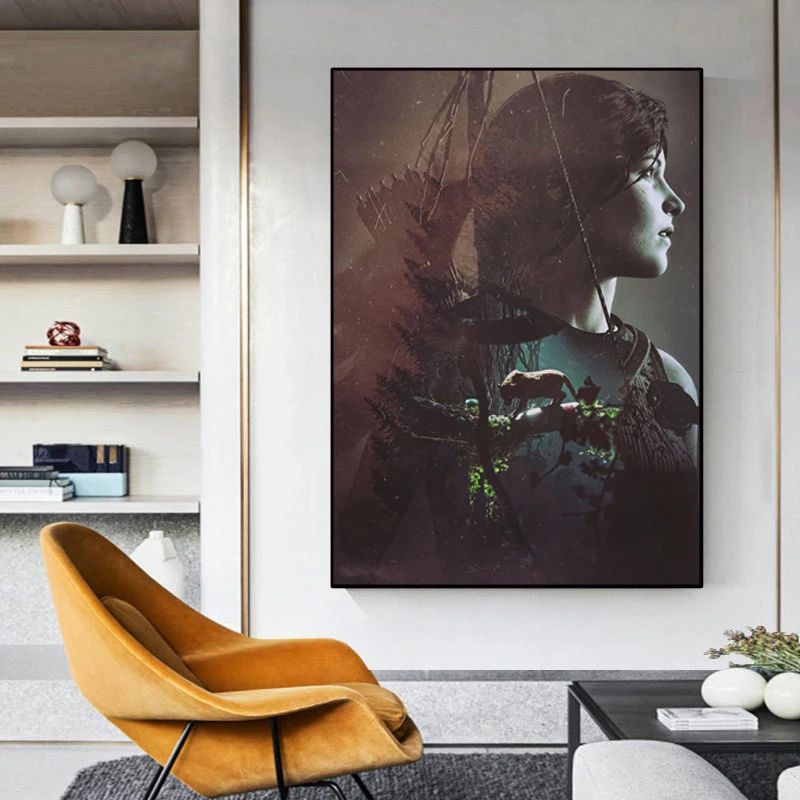

Beautiful Female Star Movie Posters Prints on Canvas Wall Art for Living Room Pop Art Home Decoration Frameless Painting