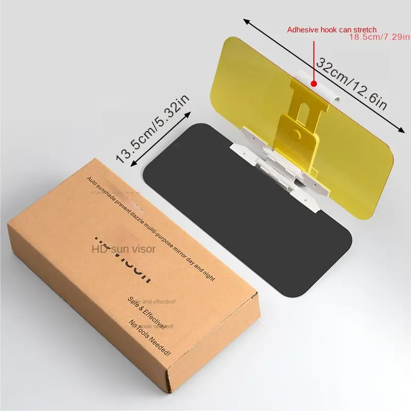 

Солнцезащитный Козырек Для Автомобиля 2-в-1 С Защитой От УФ-излучения, Антибликовый, Поляризованный