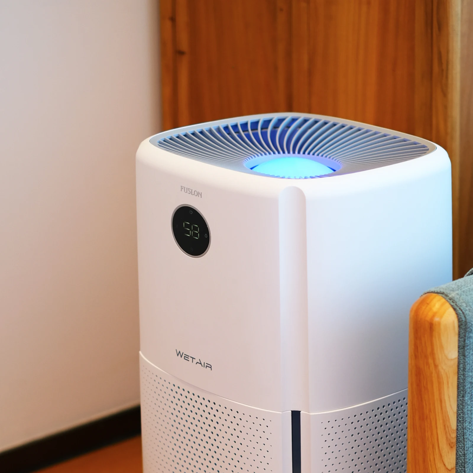 

2022 LED light 10L Fogless humidifier Double Wet Aroma Essential Oil Diffuser home air humidifier with HEPA filter