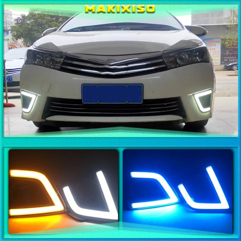 

Дневные ходовые огни для Toyota Corolla 2014, 2015, 2016, 12 В