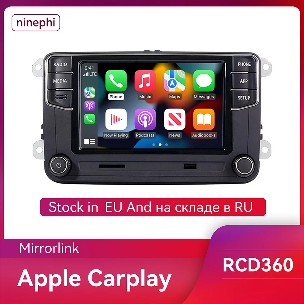 

CarPlay Car Stereo DS RCD360 Car Radio RCD330 Headunit For VW Golf Polo MK5 MK6 Passat B6 B7 EOS 17G 035 280