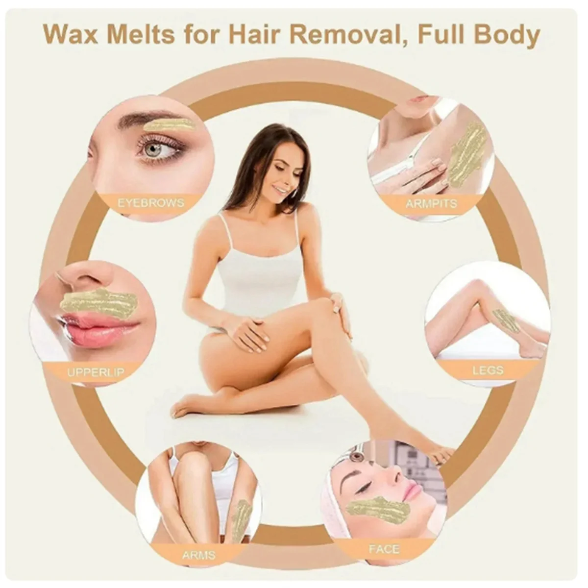 500 г восковые бобы для удаления волос горячая пленка всего тела твердые бусины