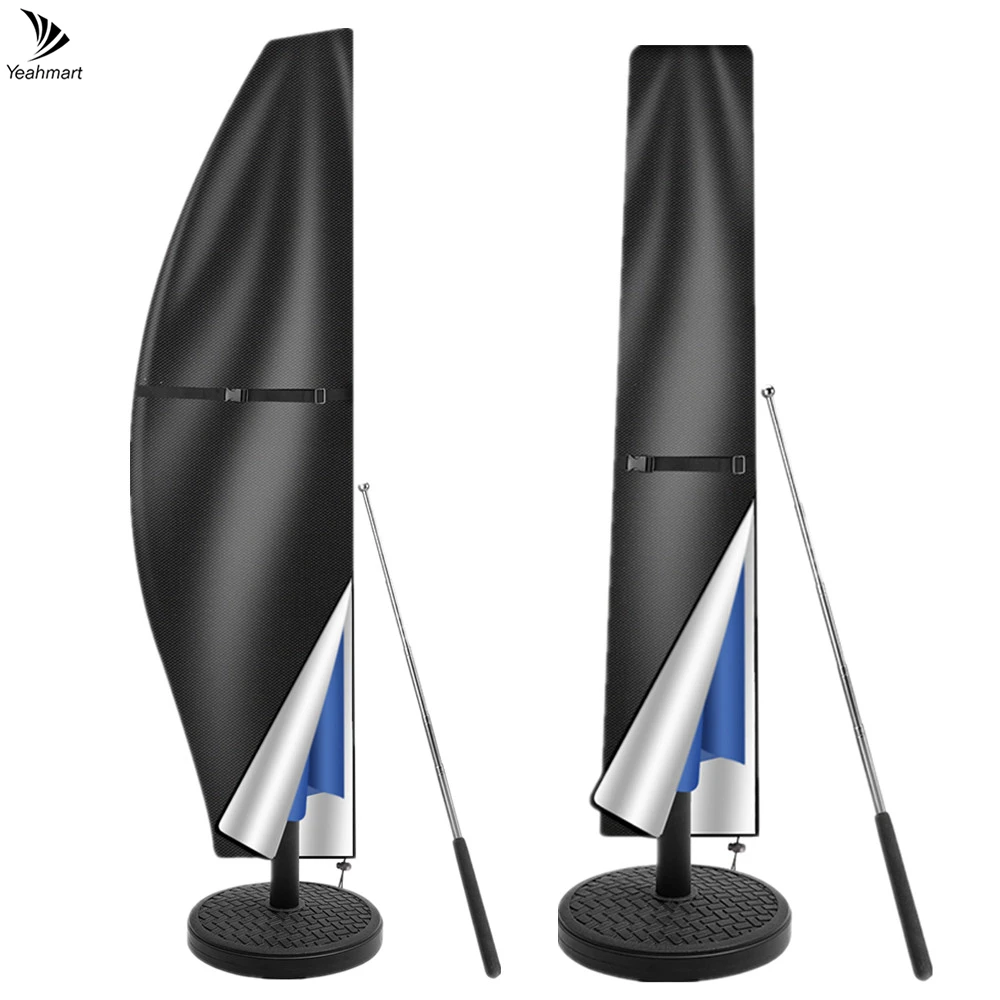 

Waterproof Umbrella Cover 210D Windproof UV Resistant Market Parasol Covers for Outdoor Garden Patio Umbrella Case with Push Rod